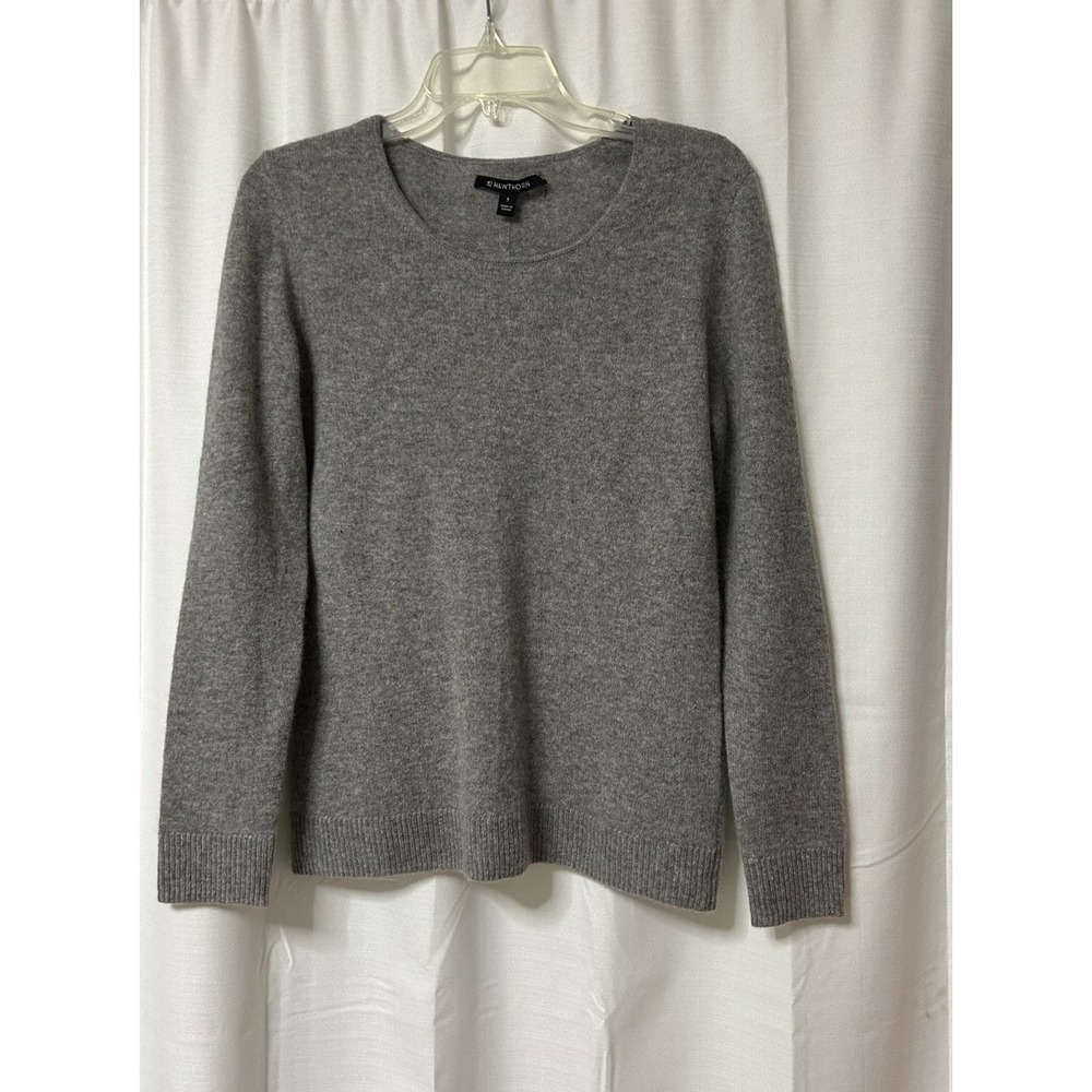 41 Hawthorn Crew Neck Cashmere Sweater Womens Gray Small
